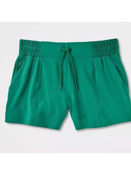 all in motion Pants - All In Motion Woven Mid Rise Shorts 4"